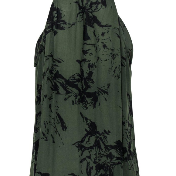 Parker 100% Silk Brantling Button Down Sleeveless Blouse - Picture 9 of 10